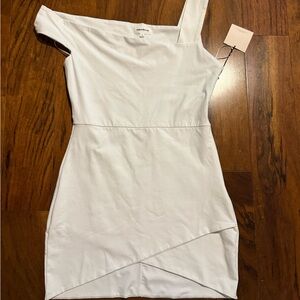 Revolve Superdown Fallon Asymmetrical Mini Dress